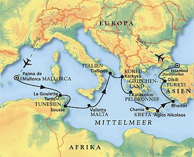 Reiseroute