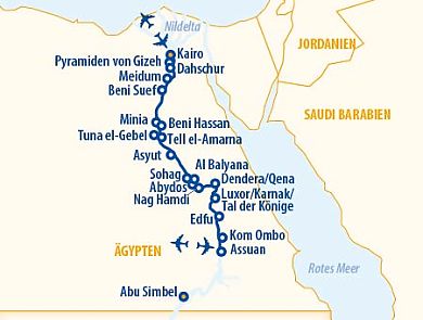 Reiseroute