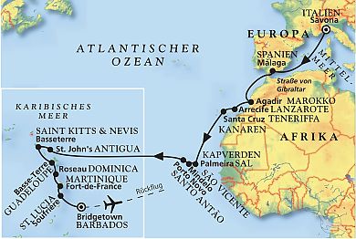 Reiseroute