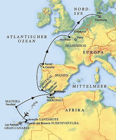 Reiseroute