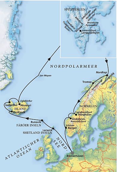 Reiseroute