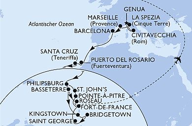 Reiseroute