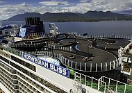 Norwegian Bliss, Kartbahn