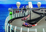 Norwegian Bliss, Kartbahn