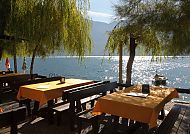 Terrasse direkt am Gardasee