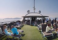 Ambiente auf dem Sonnendeck