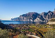 Blick vom Hotel auf den Gardasee