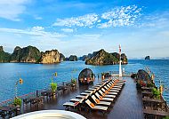 Indochine Premium Schiff Sonnendeck