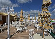 Outside deck