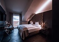 Hotel Panther´A, Zimmerbeispiel, Modernes Hotelzimmer im Hotel Panther´A mit stilvollem Design., Elegantes Hotelzimmer im Hotel Panther´A mit modernem Design.