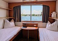 MS Olympia Doppelzimmer mit Einzelbetten