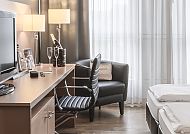 Plaza Premium Cologne Zimmerbeispiel, Modernes Doppelzimmer im Plaza Premium Cologne Hotel., Modernes Doppelzimmer im Plaza Premium Cologne Hotel.