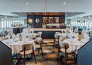 Elegantes Restaurant auf der MS ROUSSE PRESTIGE