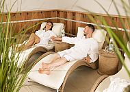 Entspannung im Ruhebereich des Hotels Be Bio - be natural., Entspannung im Ruhebereich des Hotels Be Bio - be natural.