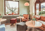 BE BIO- be natural, Lobby, Gemütliche Lobby im Be Bio - be natural Hotel in Tönning., Gemütliche Lobby im Be Bio - be natural Hotel Tönning.