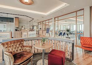 Tönning_BE BIO- be natural, Rezeption, Gemütliche Hotelrezeption im Be Bio - be natural in Tönning., Gemütliche Hotelrezeption im Be Bio - be natural in Tönning.