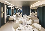 Restaurant Fil Rouge an Bord, Elegantes Restaurant Fil Rouge an Bord des EXPLORA III.