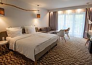 , Modernes Hotelzimmer im West Baltic Resort Wellness & Spa., Modernes Hotelzimmer im West Baltic Resort Wellness & Spa.
