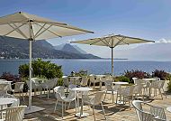 Hotel Casimiro Terrasse mit Panoramablick