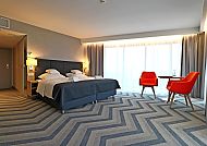 Modernes Hotelzimmer im Hotel Hamilton Spa & Wellness