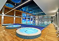 Luxuriöser Poolbereich im Hotel Hamilton Spa & Wellness.