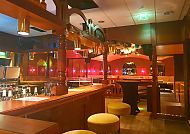 Carea Residenz Hotel Harzhöhe, Bar, Gemütliche Bar im CAREA Residenz Hotel Harzhöhe mit warmem Ambiente.