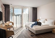 Zimmerbeispiel Doppelzimmer Superior, Modernes Doppelzimmer Superior im SALINE1822 Hotel Bad Rappenau., Modernes Doppelzimmer im SALINE1822 Hotel Bad Rappenau.