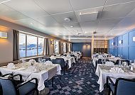 Elegantes Restaurant Pichlers auf der 'MS Amadea' mit Meerblick
