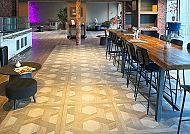 Hotel Twenty-Three, Lobby, Moderne Lobby im Hotel Twenty-Three Amsterdam Airport.
