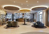 SEETELHOTEL Ostseehotel Ahlbeck, Lobby, Moderne Lobby im SEETELHOTEL Ostseehotel Ahlbeck.