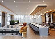 SEETELHOTEL Ostseehotel Ahlbeck, Lounge, Moderne Lounge im SEETELHOTEL Ostseehotel Ahlbeck.