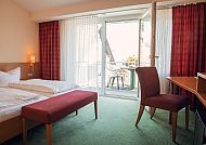 Hotel Ochsen, Zimmerbeispiel Privileg, Gemütliches Zimmerbeispiel im Hotel Ochsen Kißlegg.