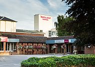 Mercure Maidstone Great Danes Hotel Aussenansicht, Mercure Maidstone Great Danes Hotel, einladende Außenansicht.