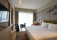 Ramada Encore Hotel by Wyndham, Beispielzimmer, Modernes Hotelzimmer im Ramada Encore, Indien., Modernes Hotelzimmer im Ramada Encore, Indien.