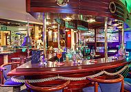 Hotel Haus Seeschwalbe, Bar, Gemütliche Bar im Hotel Haus Seeschwalbe mit maritimem Flair.