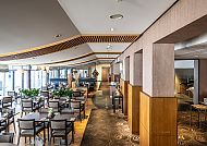 Dorint Hotel Bonn, Restaurant, Modernes Restaurant im Dorint Hotel Bonn mit stilvoller Einrichtung.