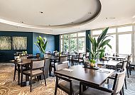 Dorint Hotel Bonn, Restaurant, Elegantes Restaurant im Dorint Hotel Bonn mit stilvoller Einrichtung.