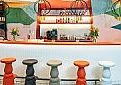 ibis Styles, St. Margrethen, Bar, Farbenfrohe Bar im Ibis Styles, St. Margrethen.