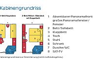 Kabinengrundrisse